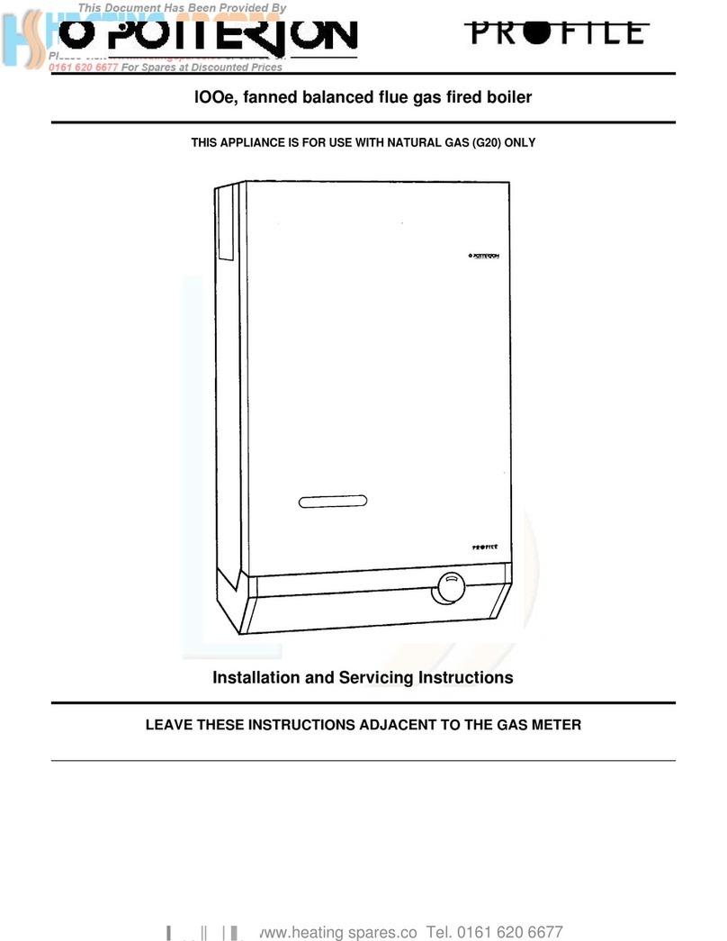 Potterton Profile User guide