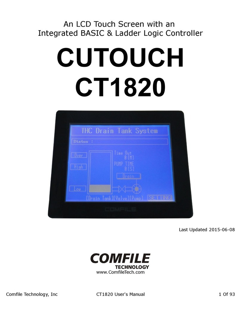 COMFILE CUTOUCH CT1820 User manual