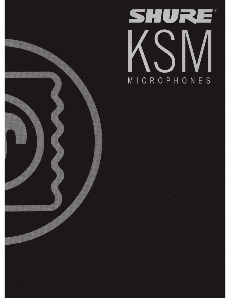 Shure KSM32 user guide