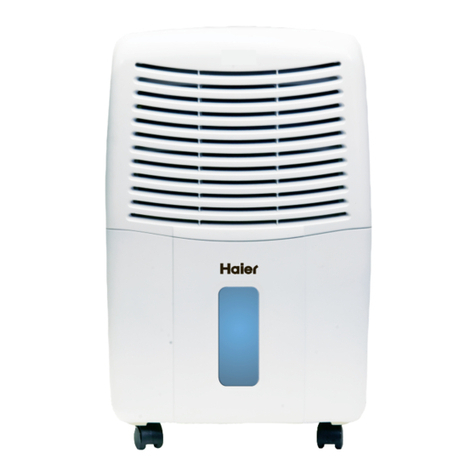 Haier DE45EK User manual