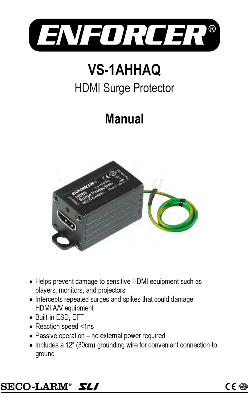 ENFORCER VS-1AHHAQ User manual
