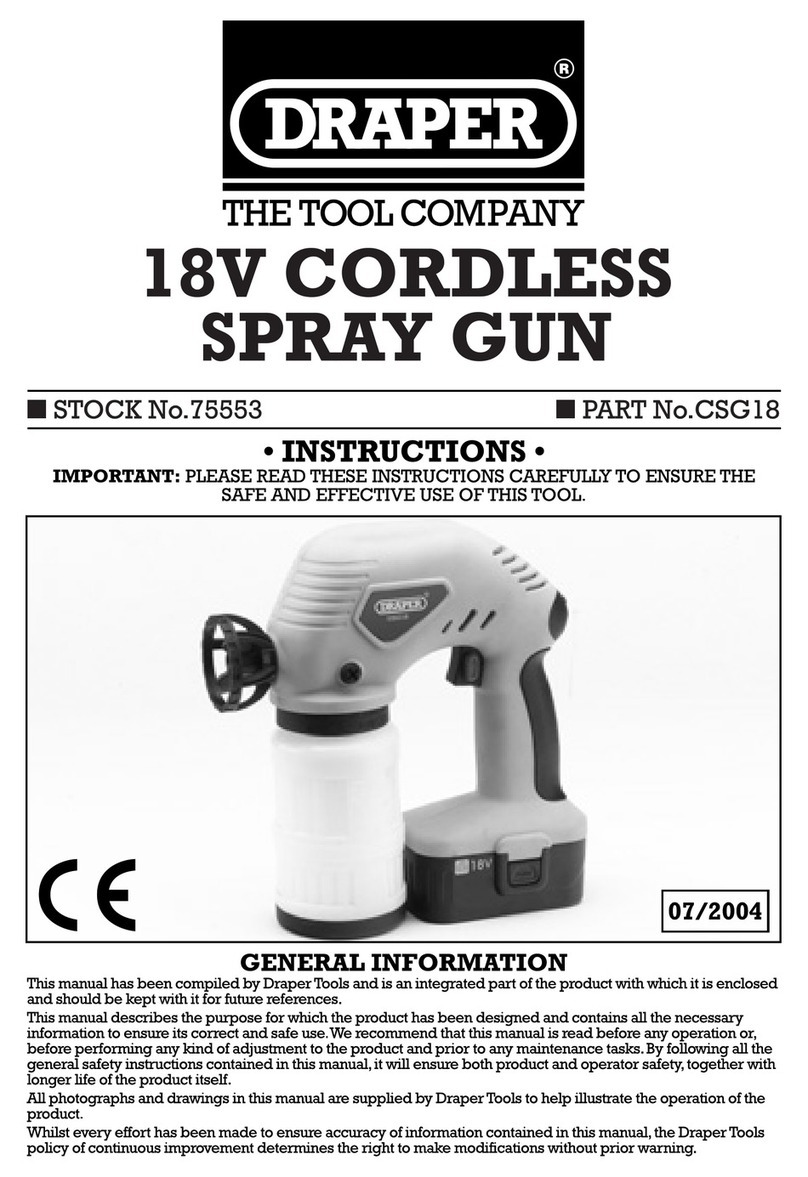 Draper CSG18 instruction manual