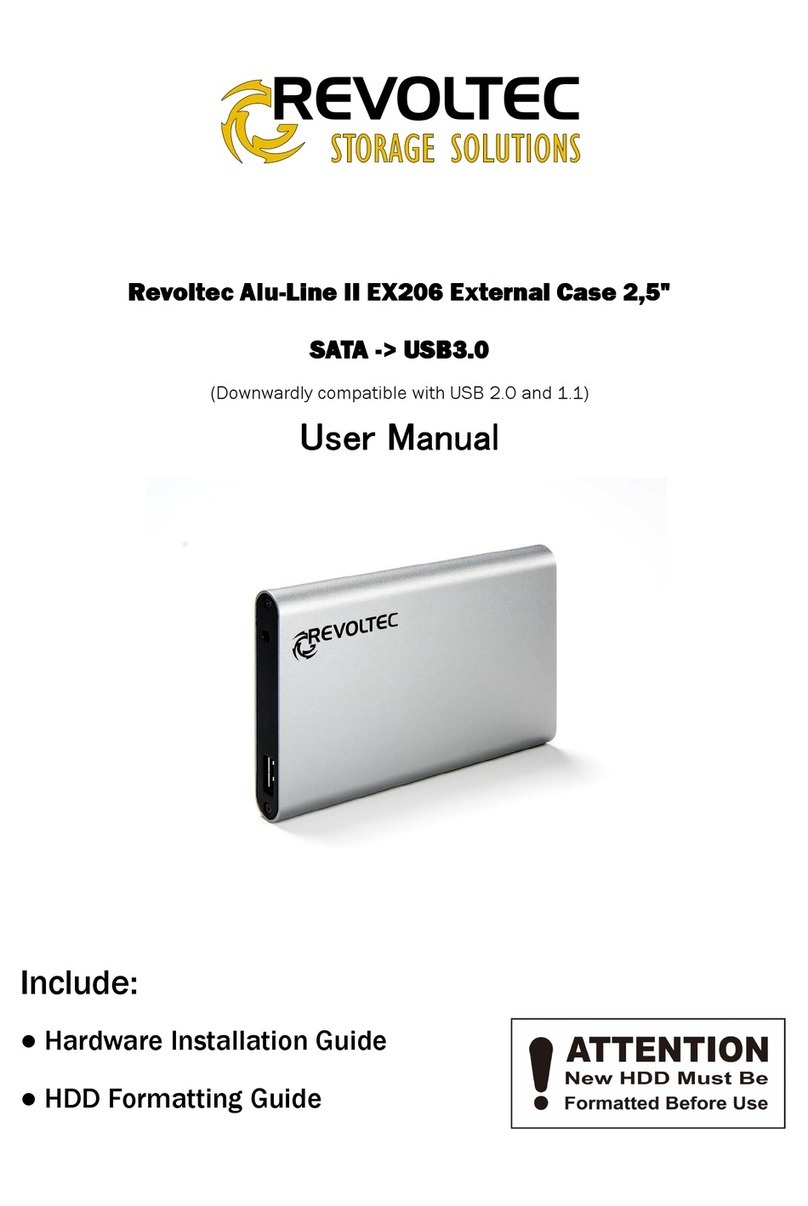 revoltec Alu-Line II EX206 user manual