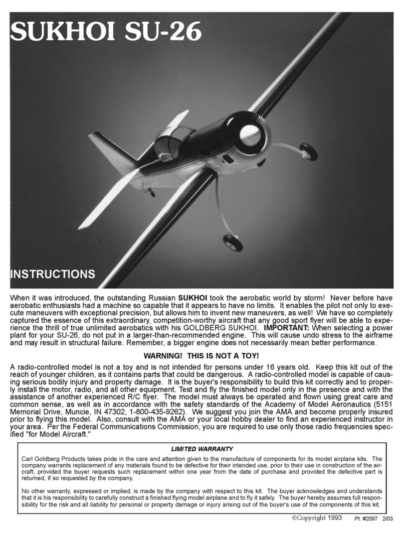 Sukhoi SU-26 Instructions for use