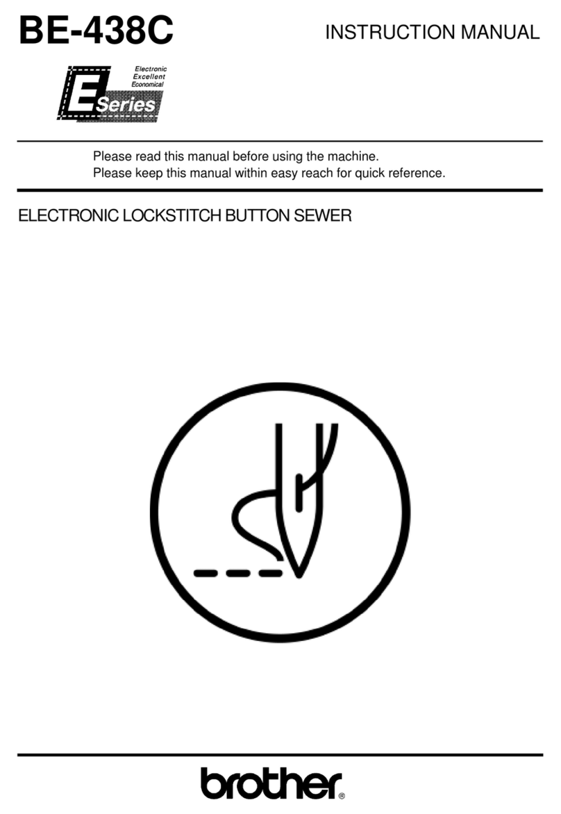 Brother BE-438C User manual Brother BE-438C User manual