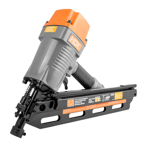 HDX HDX123 Use and care guide
