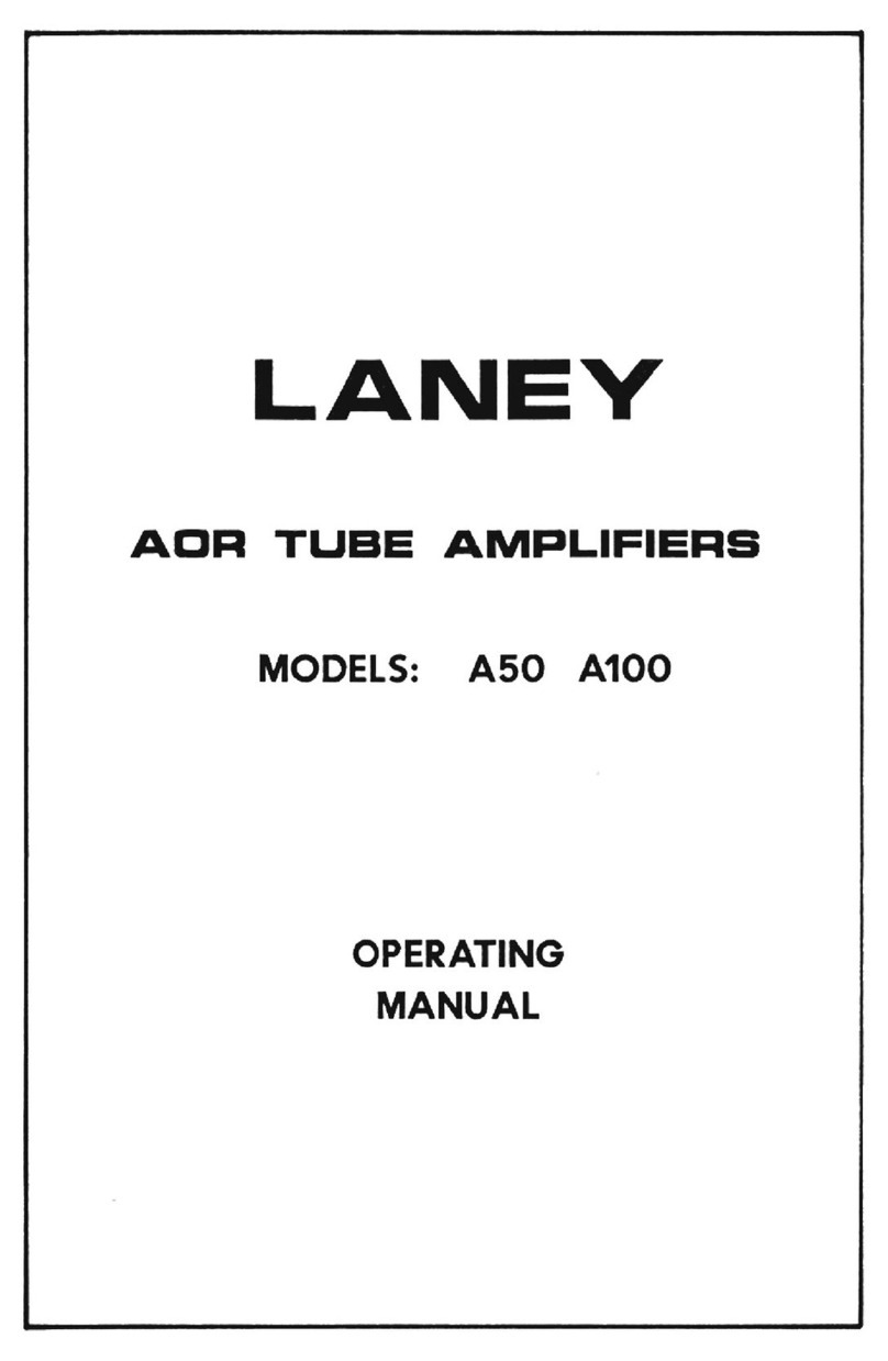 Laney A50 User manual