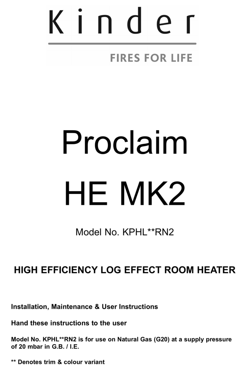 Kinder HE MK2 Mounting instructions