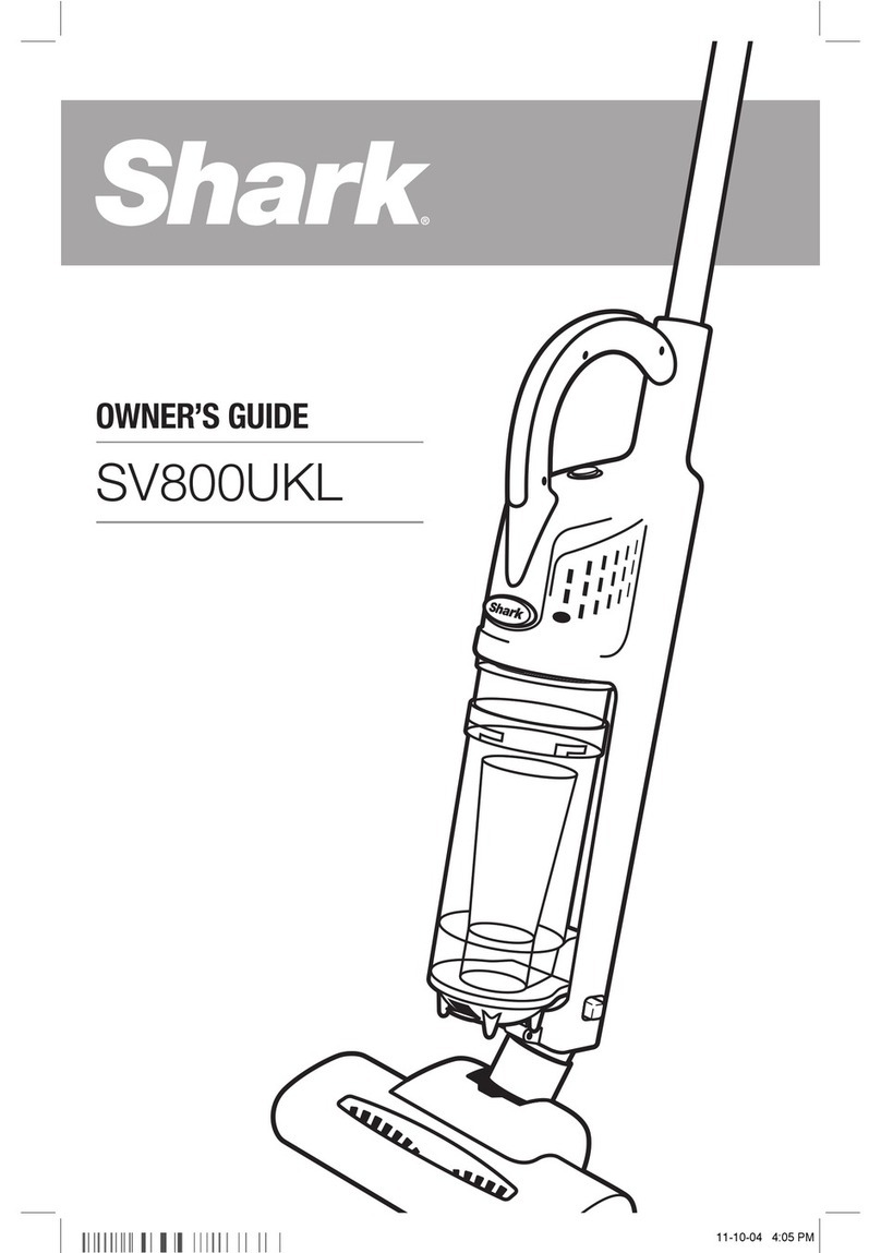 Shark SV800UKL User manual