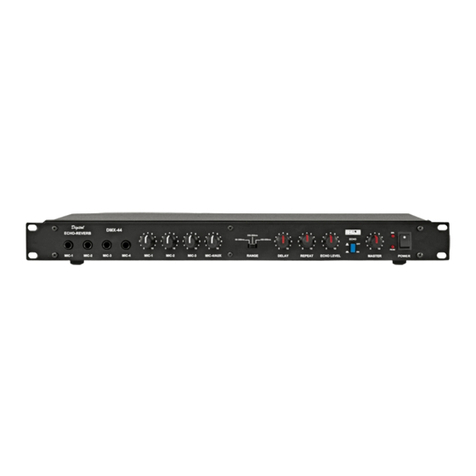 Ahuja DMX-44 Operation manual