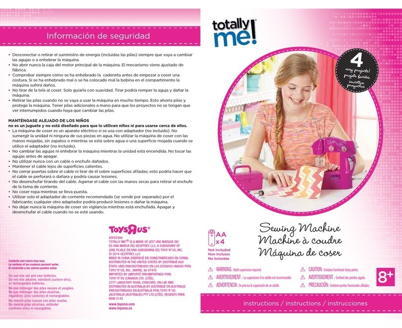 Toysrus Totally me Instructions for use