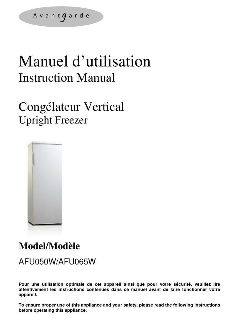 Avantgarde AFU050W instruction manual