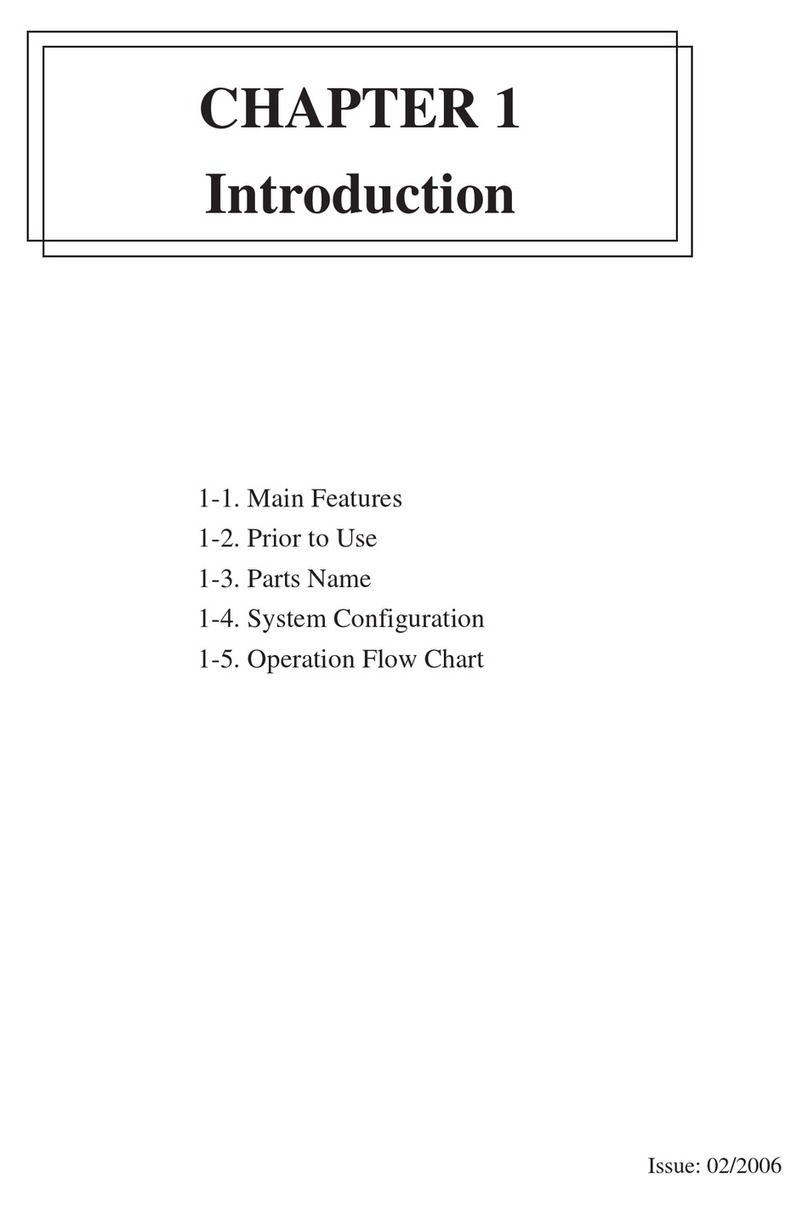 Japan Cach Machine TAIKO Series Service manual