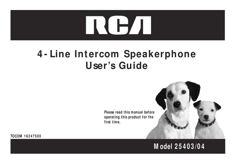 RCA 25403/04 User manual