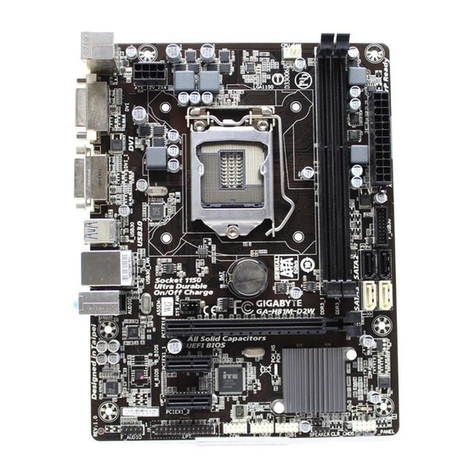 Gigabyte GA-H81M-D2W User manual