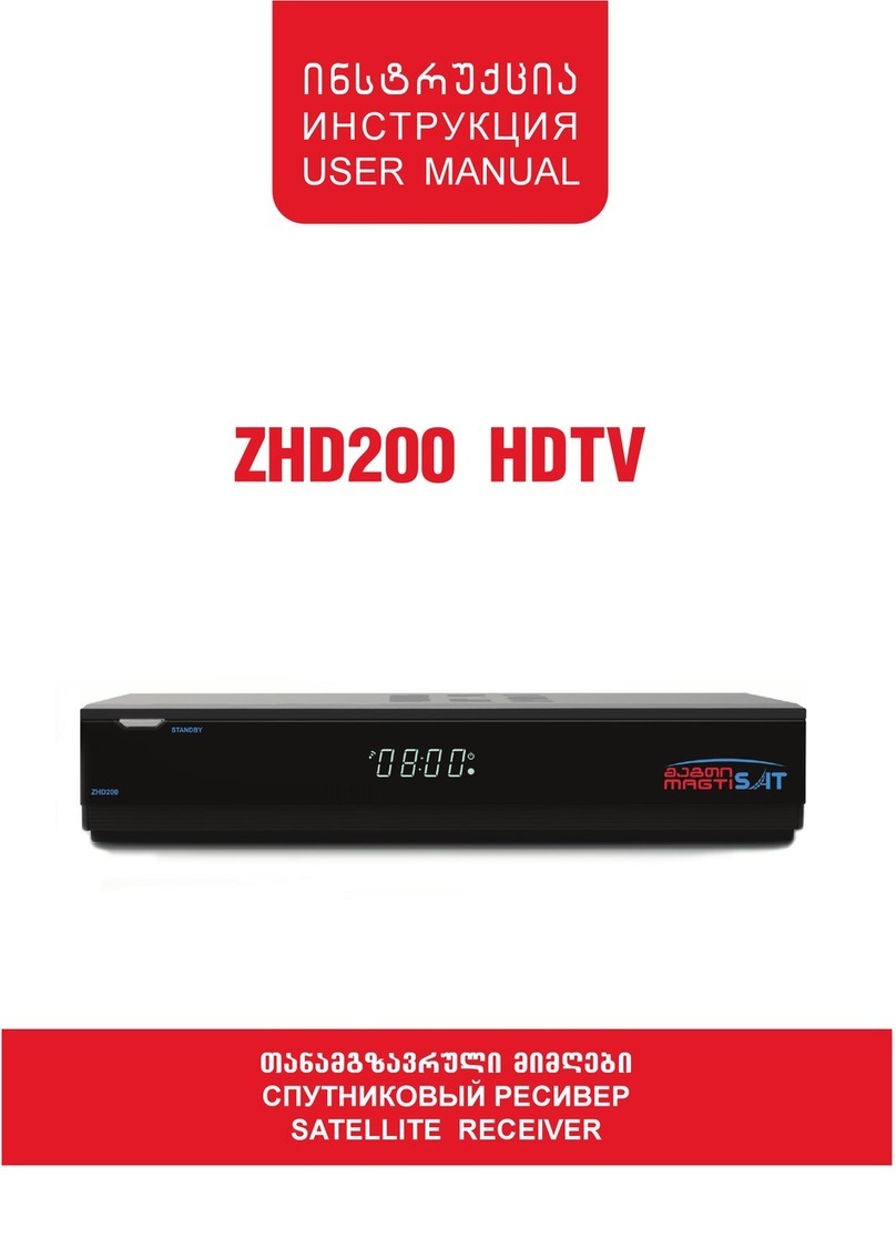 Magtisat ZHD200 HDTV user manual