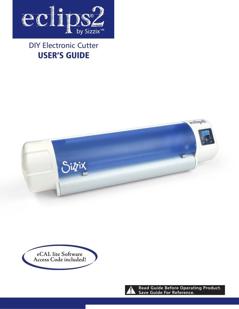 SIZZIX eclips2 User manual SIZZIX eclips2 User manual