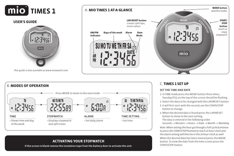 Mio TIMES 1 user guide