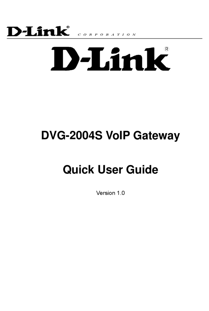 D-Link DVG-2004S Instruction manual