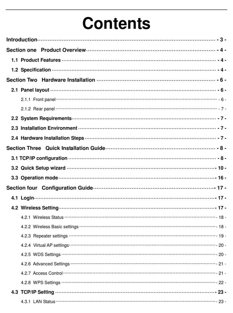 Evolve WR153ND User manual