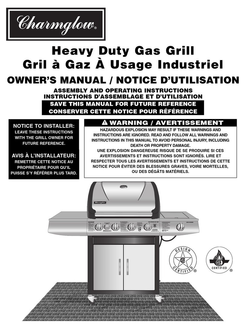 Charmglow 810-8530-F User manual