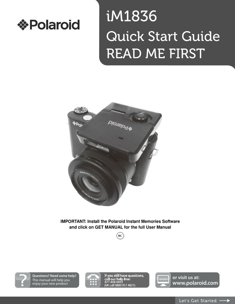 Polaroid iM1836 User manual Polaroid iM1836 User manual