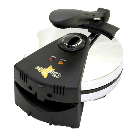Chef Pro FBM 108 Owner's manual and recipe book