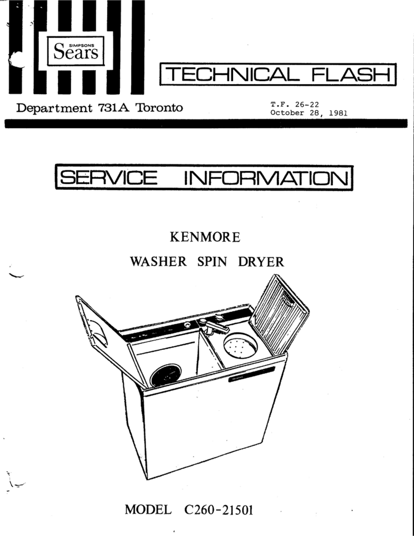 Sears C260-21501 Operating and installation instructions