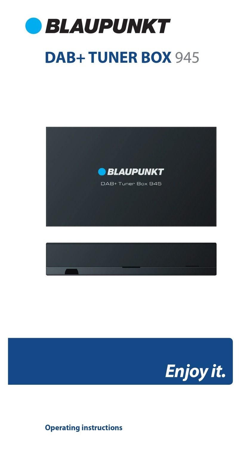 Blaupunkt DAB+Tuner Box 945 operating instructions