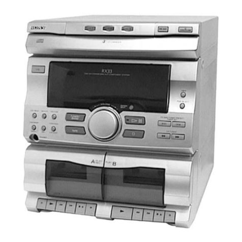 Sony HCD-GRX2 User manual