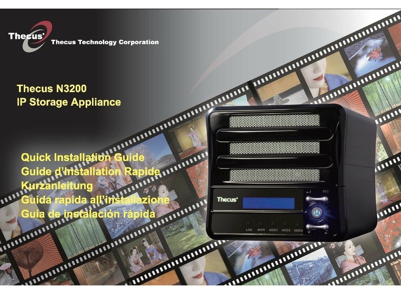 Thecus N3200 User manual