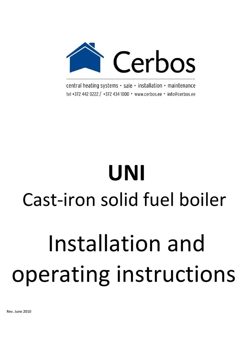 Cerbos UNI Installation and operating instructions