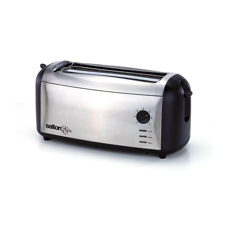 Salton elite ST48E Instructions and warranty
