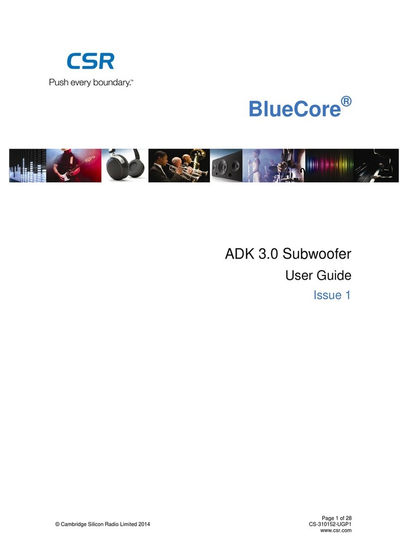 CSR BlueCore ADK 3.0 user guide