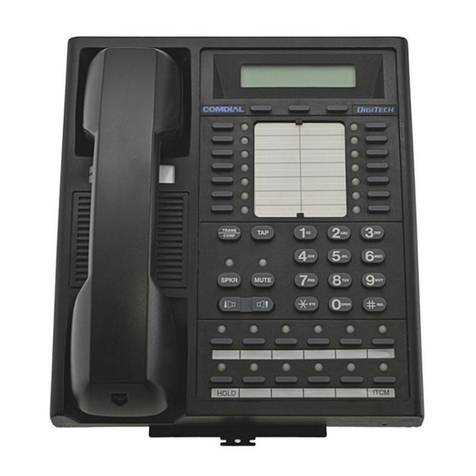 Comdial DIGITECH User manual