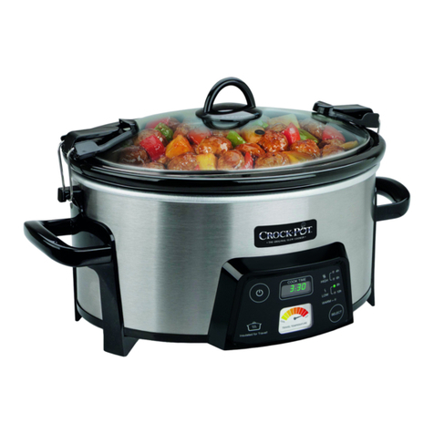 Crock-Pot SCCPCTS605S User manual