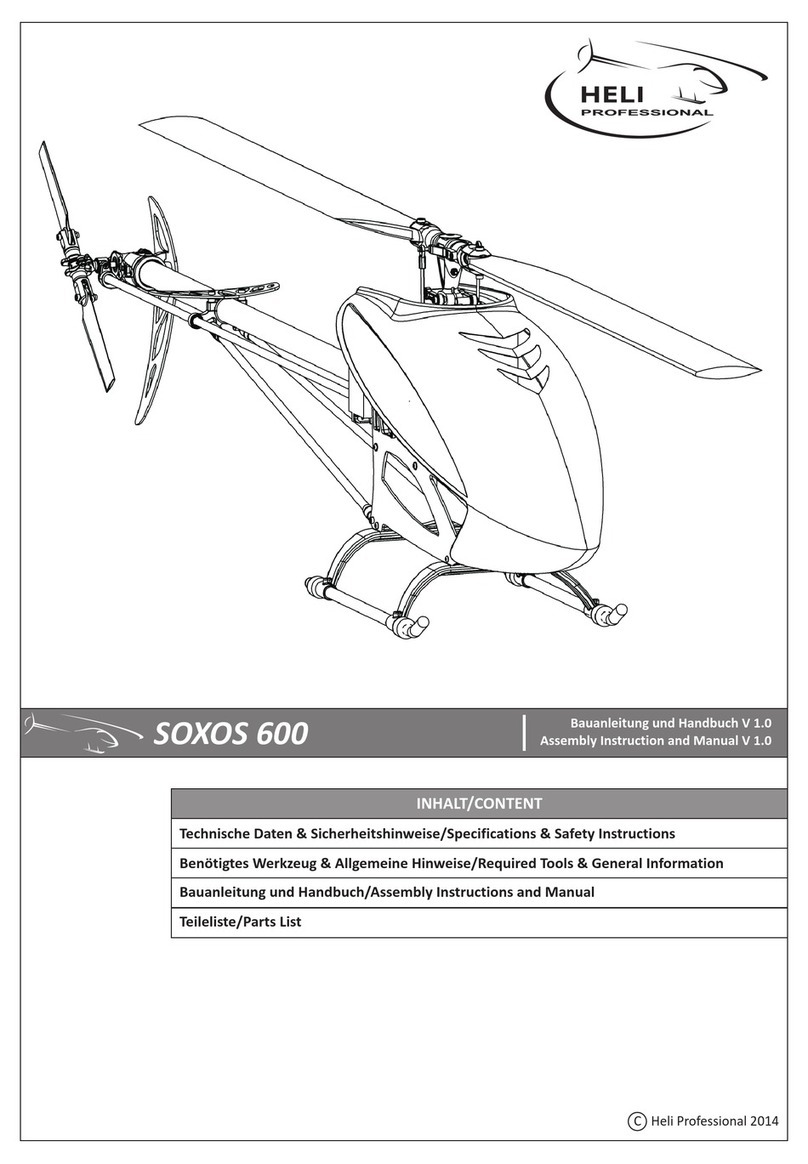 Heli-Professional SOXOS 600 User manual