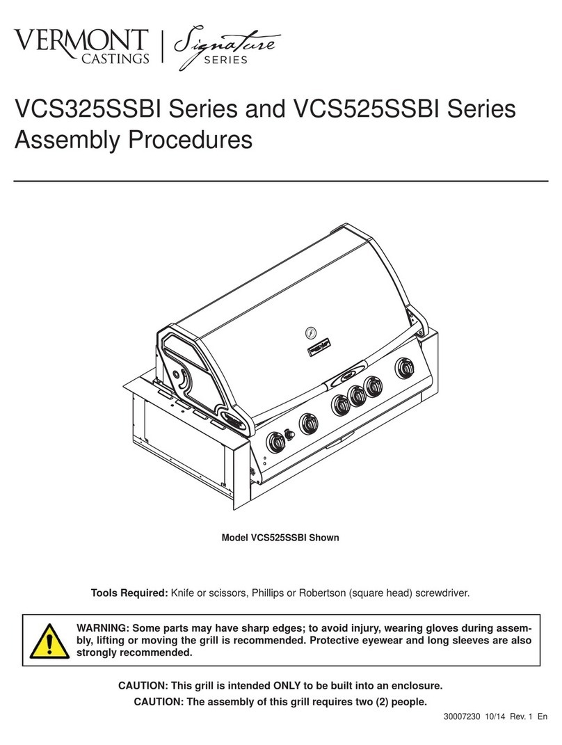 Vermont Castings Signature Series VCS325SSBI Series Manual Vermont Castings Signature Series VCS325SSBI Series Manual
