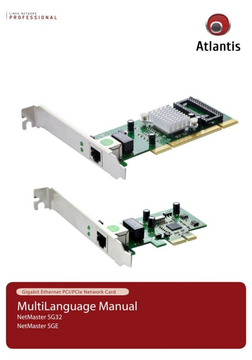 Atlantis NetMaster SG32 user manual
