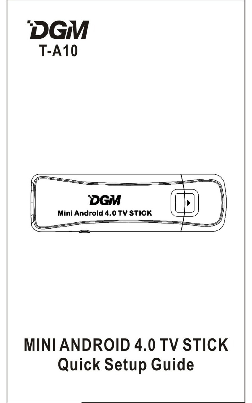DGM T-A10 User manual