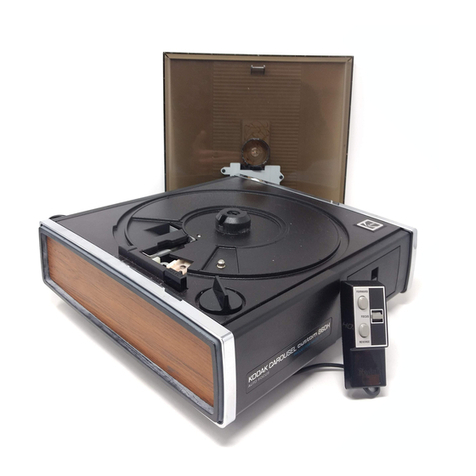 Kodak Carousel 850H User manual