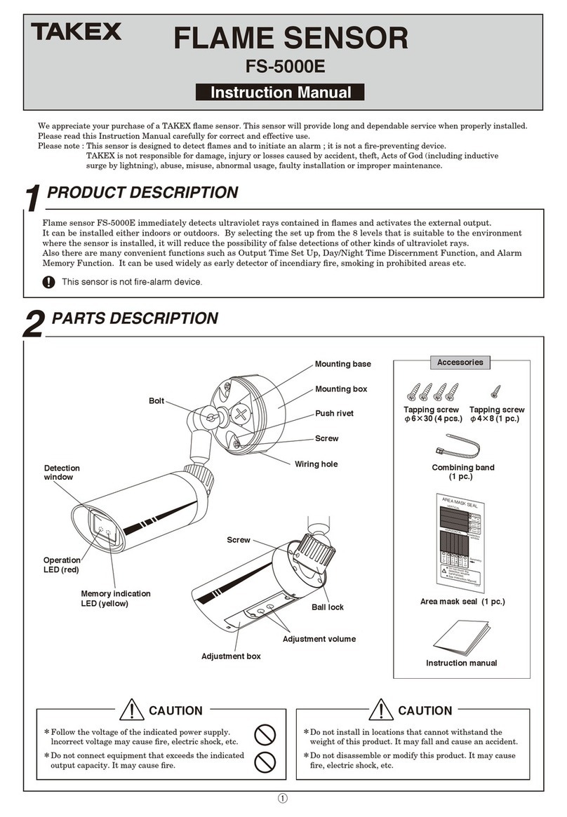 Takex FS-5000E instruction manual