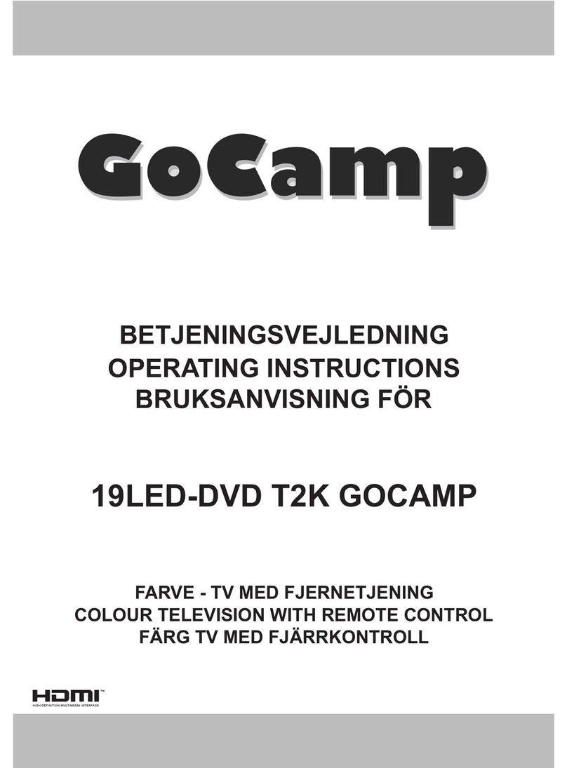 GoCamp T2K operating instructions