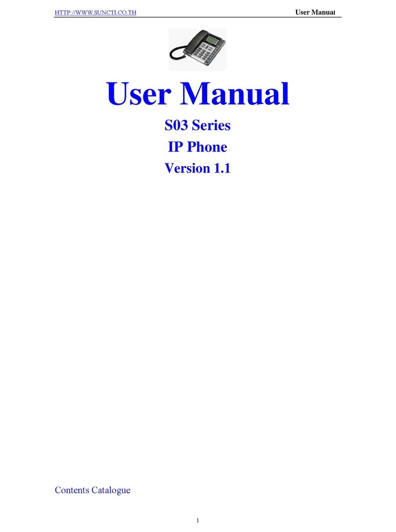 Suncti S03 Series user manual