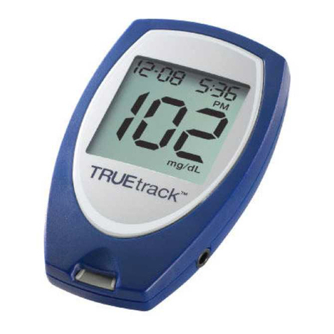 NIPRO Diagnostics TRUEtrack owner's booklet