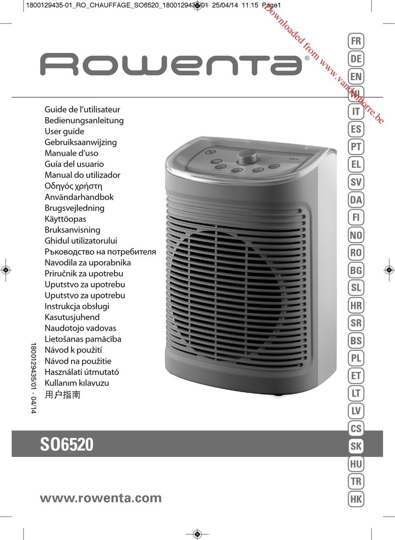 Rowenta SO6520 user guide