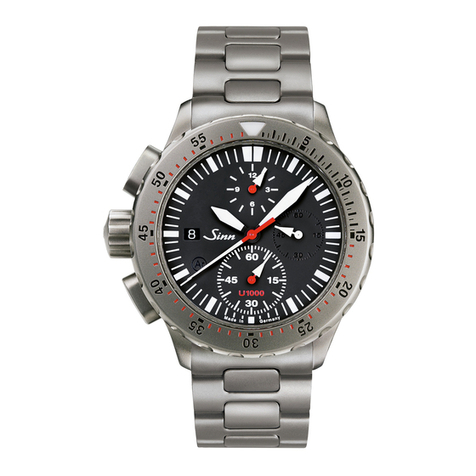 Sinn U1000 EZM 6 User manual
