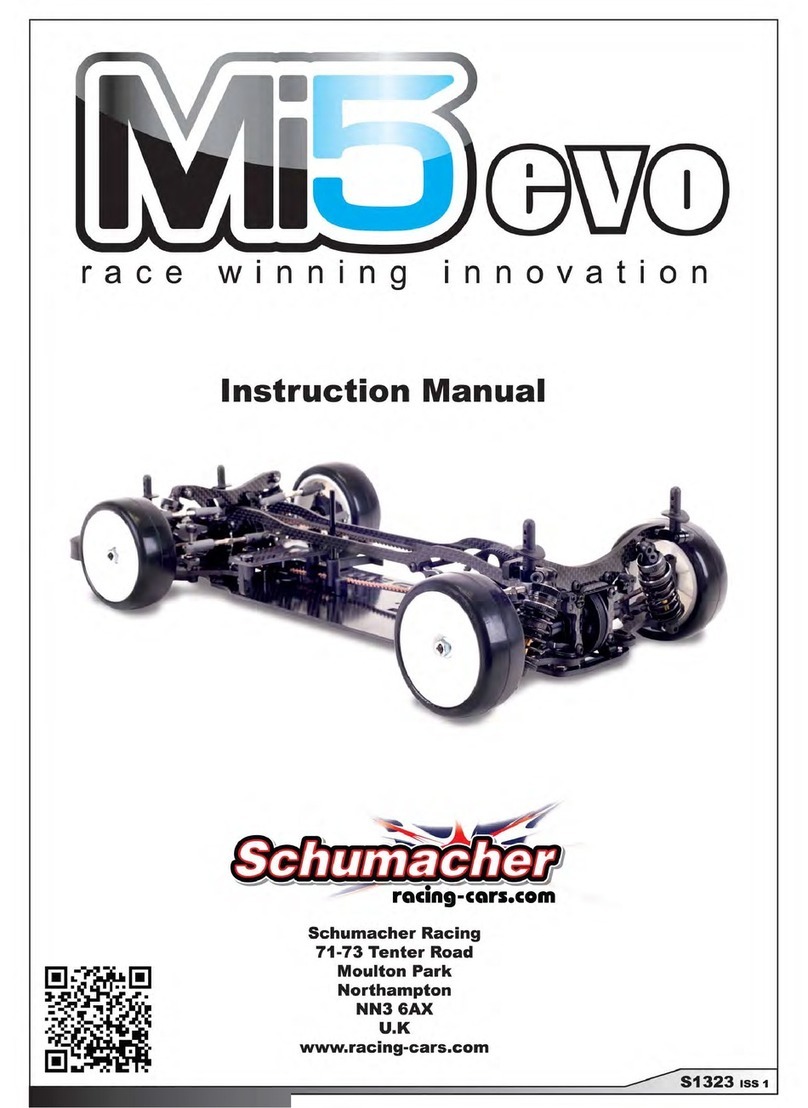 Schumacher Racing Mi5evo instruction manual Schumacher Racing Mi5evo instruction manual