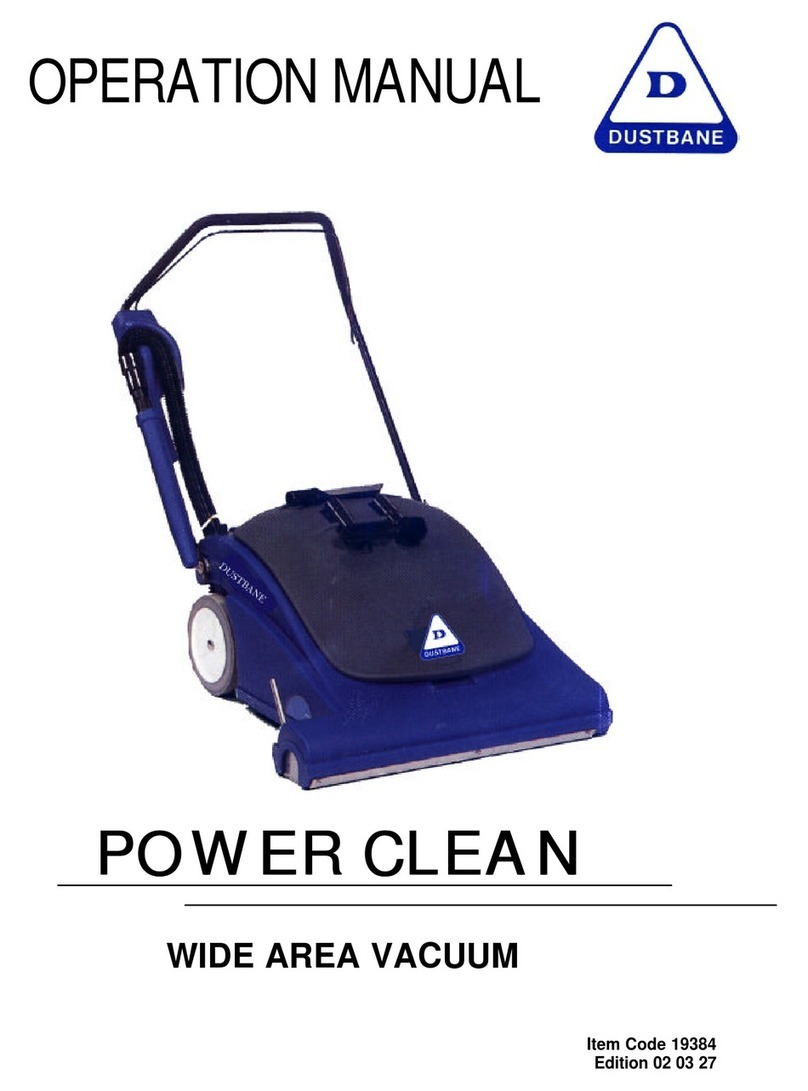 Dustbane POWER CLEAN User manual Dustbane POWER CLEAN User manual