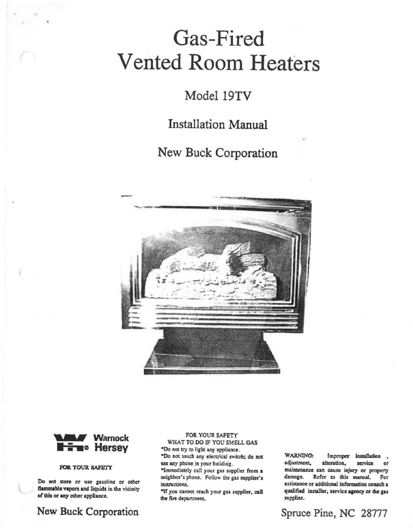 Warnock Hersey 19TV installation manual